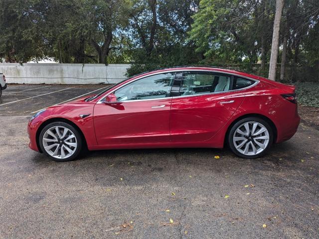 used 2020 Tesla Model 3 car, priced at $21,499