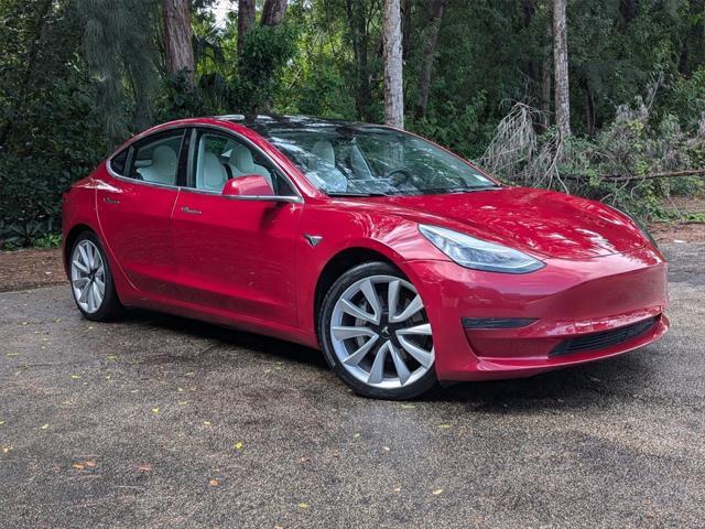 used 2020 Tesla Model 3 car, priced at $21,499