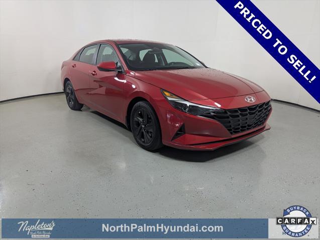 used 2022 Hyundai Elantra car, priced at $19,332