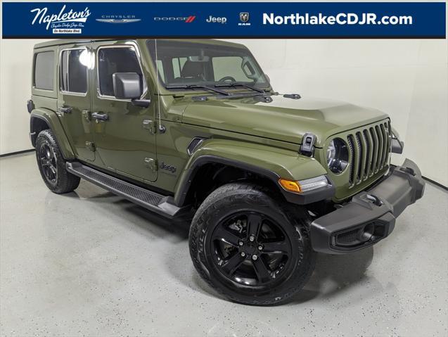 used 2021 Jeep Wrangler Unlimited car, priced at $33,473