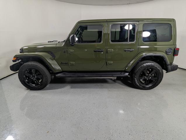 used 2021 Jeep Wrangler Unlimited car, priced at $33,473