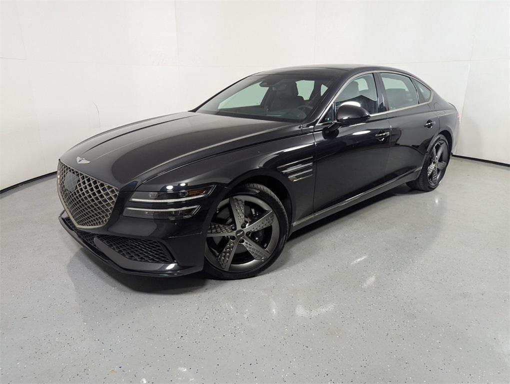 used 2024 Genesis G80 car, priced at $61,500