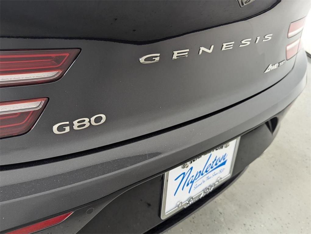 used 2024 Genesis G80 car, priced at $61,500