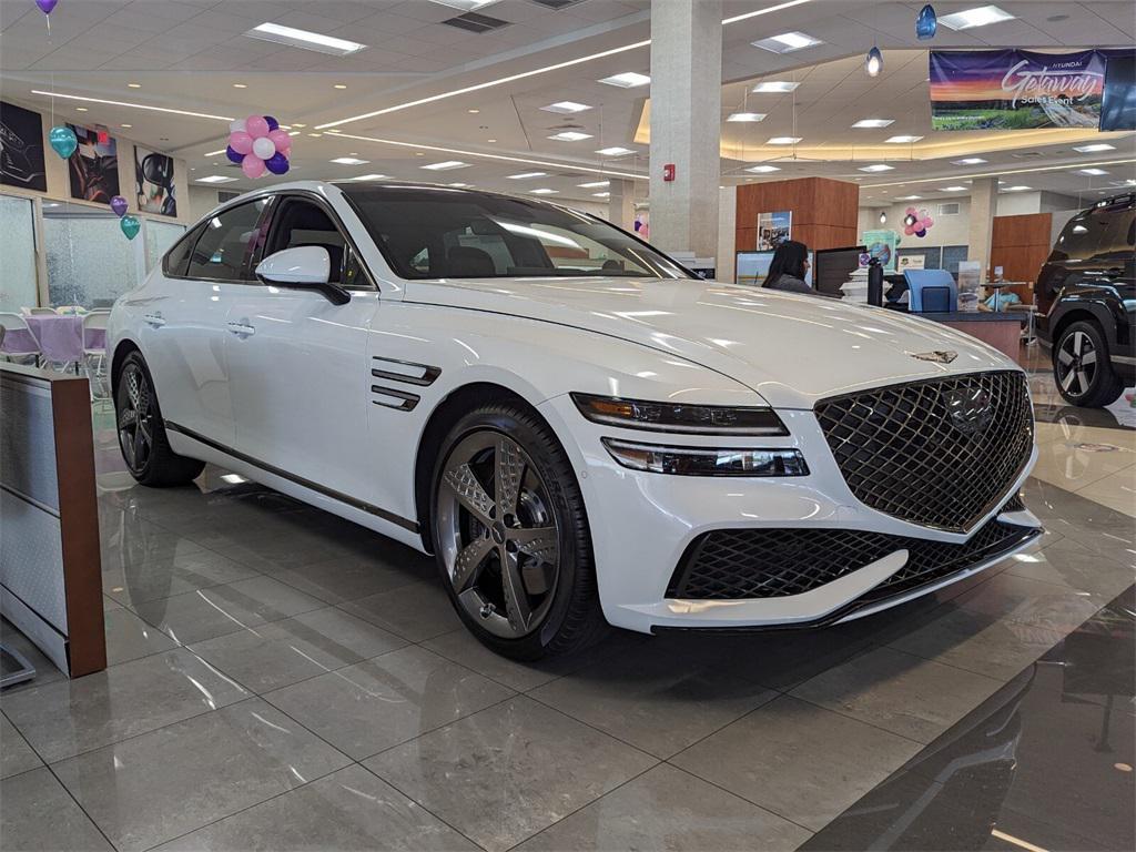 used 2024 Genesis G80 car, priced at $60,212