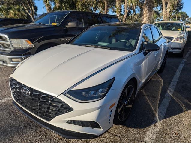 used 2023 Hyundai Sonata car, priced at $21,057