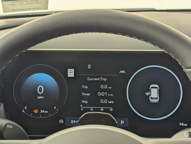 new 2025 Hyundai Tucson car, priced at $36,040