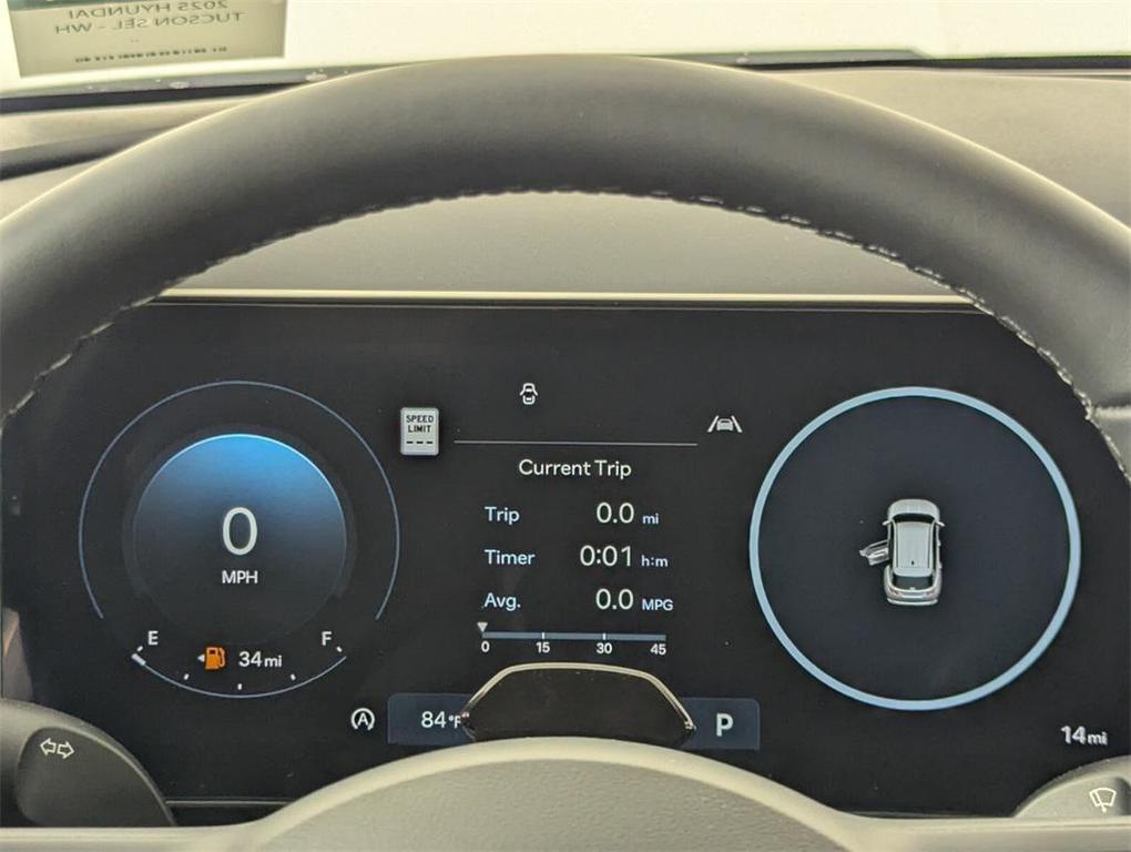 new 2025 Hyundai Tucson car, priced at $34,598