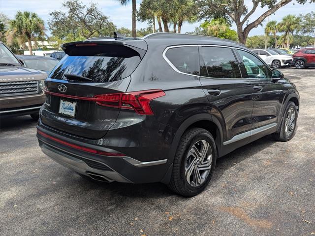 used 2022 Hyundai Santa Fe car, priced at $18,999