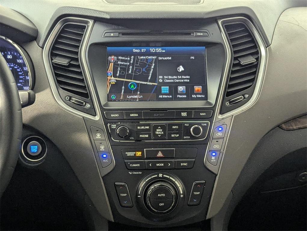 used 2017 Hyundai Santa Fe car, priced at $16,329