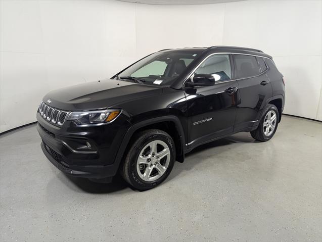 used 2023 Jeep Compass car, priced at $21,700