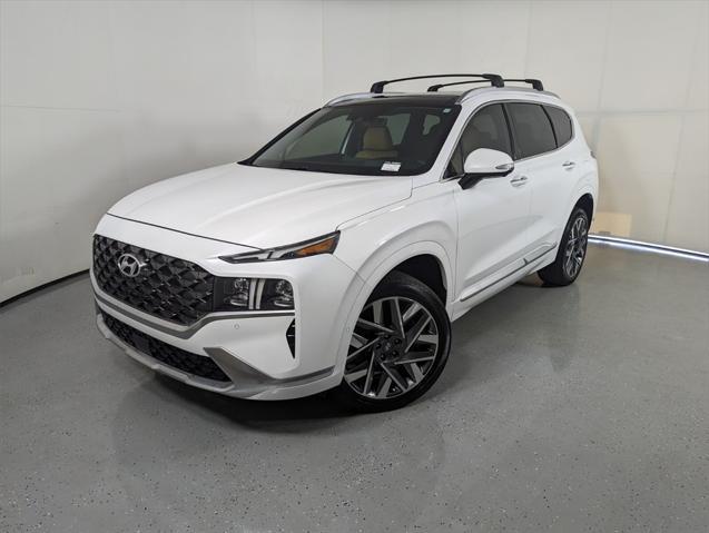 used 2021 Hyundai Santa Fe car, priced at $26,442