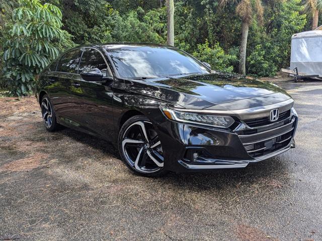 used 2021 Honda Accord car, priced at $22,995