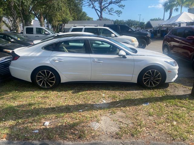used 2021 Hyundai Sonata car, priced at $21,999