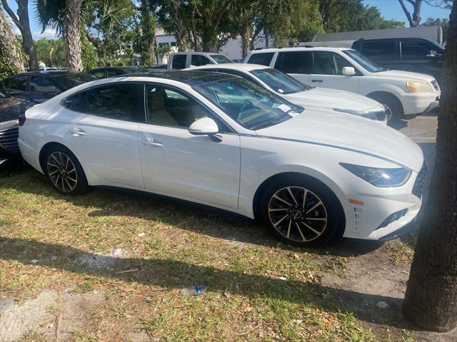 used 2021 Hyundai Sonata car, priced at $21,860