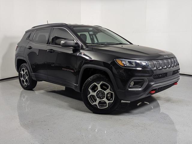 used 2022 Jeep Compass car, priced at $21,718