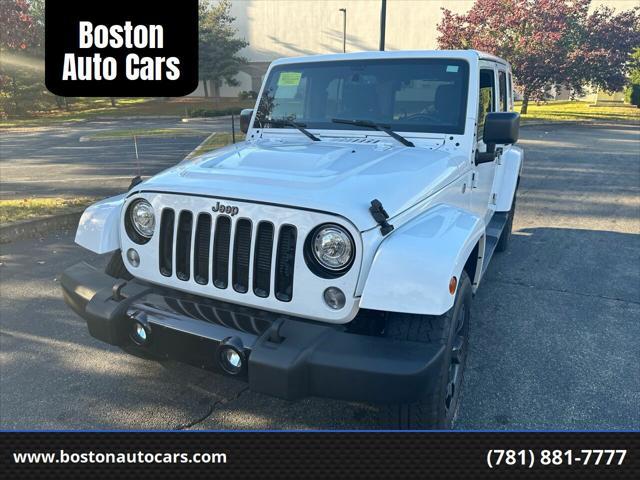 used 2017 Jeep Wrangler Unlimited car, priced at $19,500