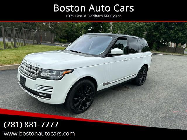 used 2015 Land Rover Range Rover car, priced at $27,000