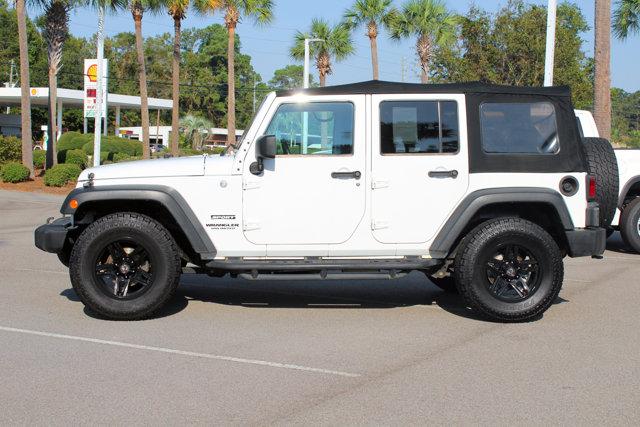 used 2014 Jeep Wrangler Unlimited car, priced at $15,994