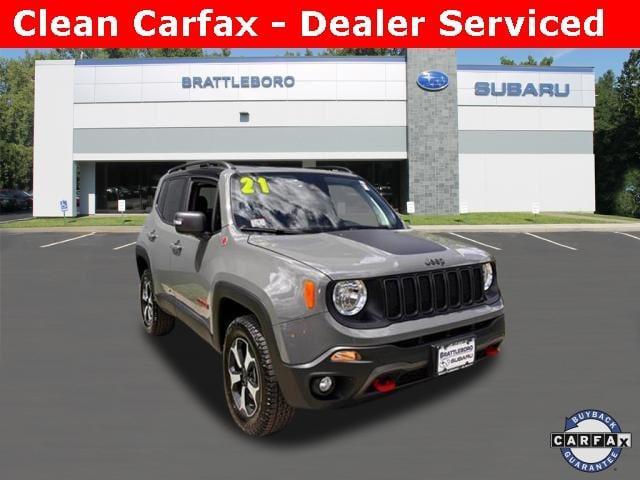 used 2021 Jeep Renegade car, priced at $22,554