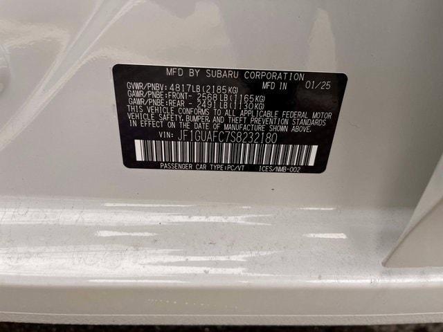 new 2025 Subaru Impreza car, priced at $29,577