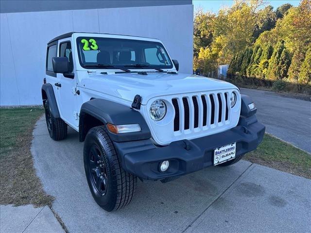 used 2023 Jeep Wrangler car, priced at $23,999