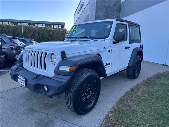 used 2023 Jeep Wrangler car, priced at $23,999