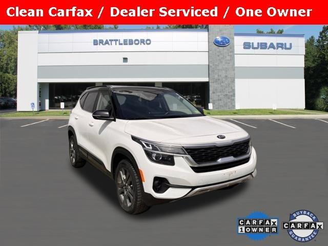 used 2021 Kia Seltos car, priced at $18,727