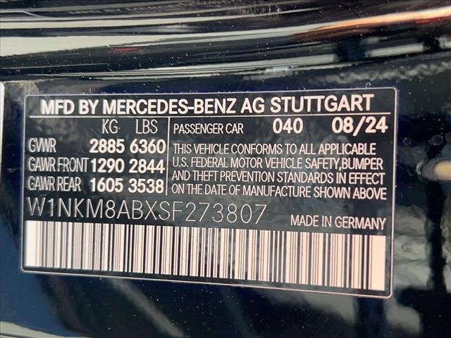 new 2025 Mercedes-Benz AMG GLC 63 car, priced at $89,350