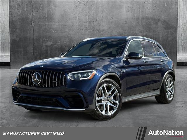 used 2021 Mercedes-Benz AMG GLC 63 car, priced at $49,949