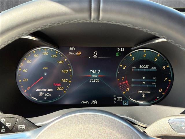 used 2021 Mercedes-Benz AMG GLC 63 car, priced at $56,497