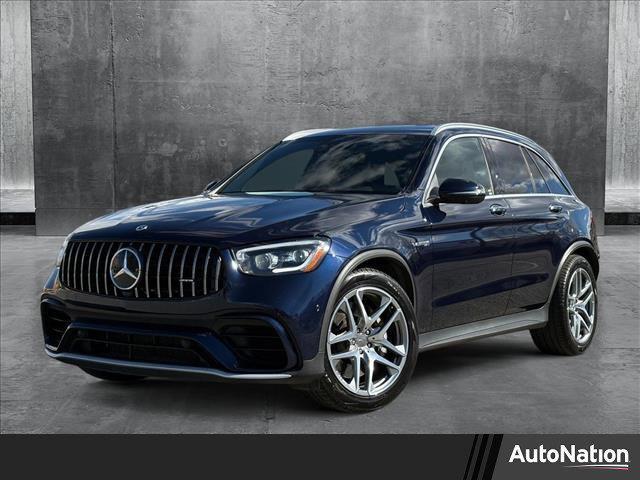 used 2021 Mercedes-Benz AMG GLC 63 car, priced at $56,497