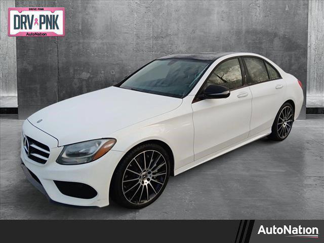 used 2017 Mercedes-Benz C-Class car, priced at $12,803