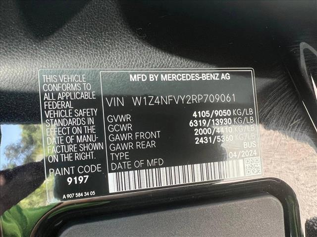 used 2024 Mercedes-Benz Sprinter 2500 car, priced at $75,987