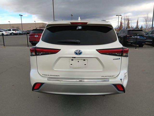 used 2020 Toyota Highlander Hybrid car, priced at $38,955