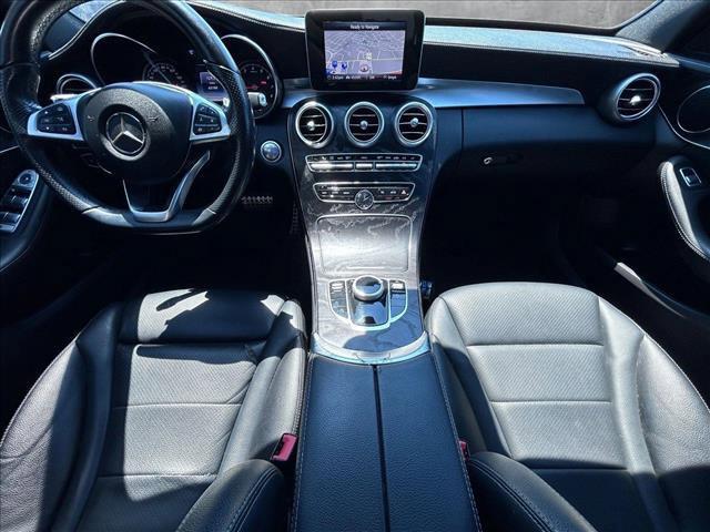 used 2017 Mercedes-Benz C-Class car, priced at $19,868