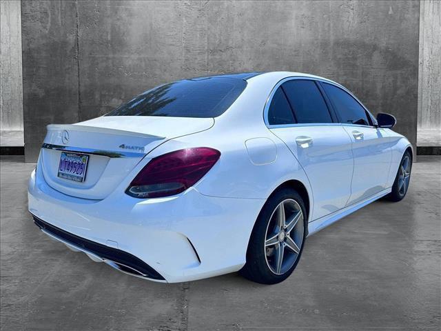 used 2017 Mercedes-Benz C-Class car, priced at $19,868