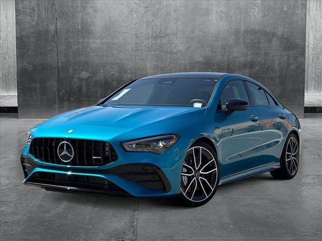 new 2025 Mercedes-Benz AMG CLA 35 car, priced at $70,390