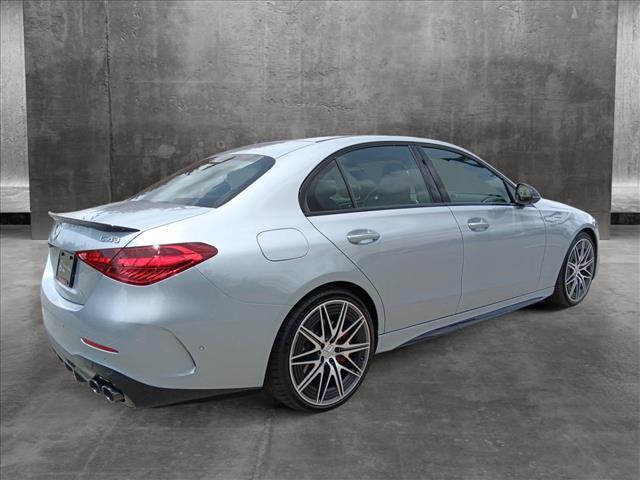 new 2024 Mercedes-Benz AMG C 43 car, priced at $78,605