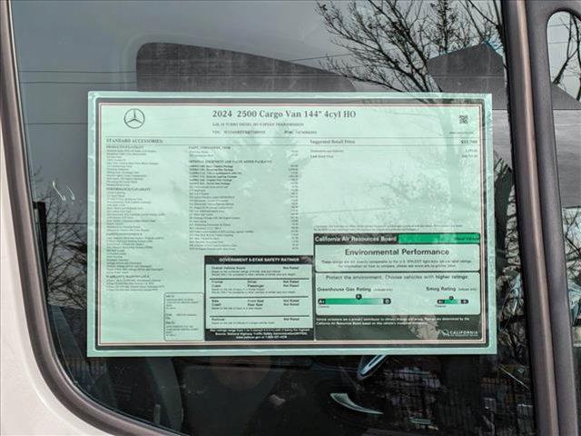 used 2024 Mercedes-Benz Sprinter 2500 car, priced at $57,300