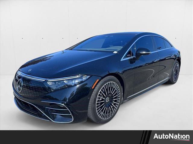 used 2022 Mercedes-Benz EQS 580 car, priced at $48,972