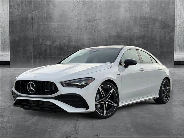 new 2025 Mercedes-Benz AMG CLA 35 car, priced at $61,790