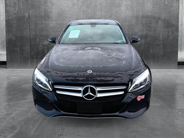 used 2018 Mercedes-Benz C-Class car, priced at $17,965