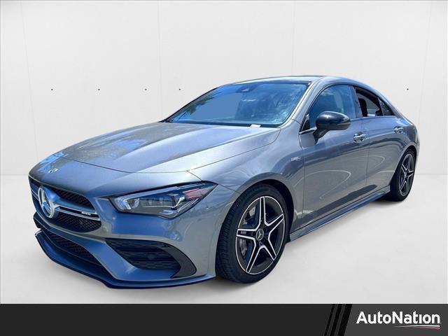 used 2021 Mercedes-Benz AMG CLA 35 car, priced at $37,731