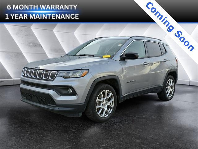 used 2022 Jeep Compass car, priced at $17,972