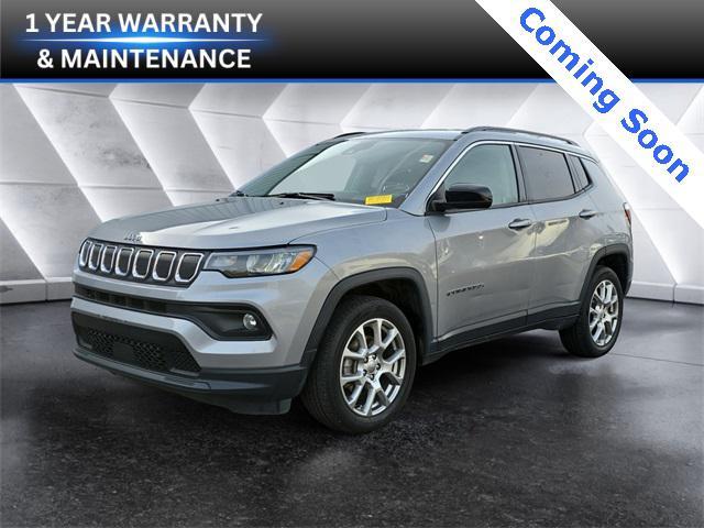 used 2022 Jeep Compass car, priced at $17,972