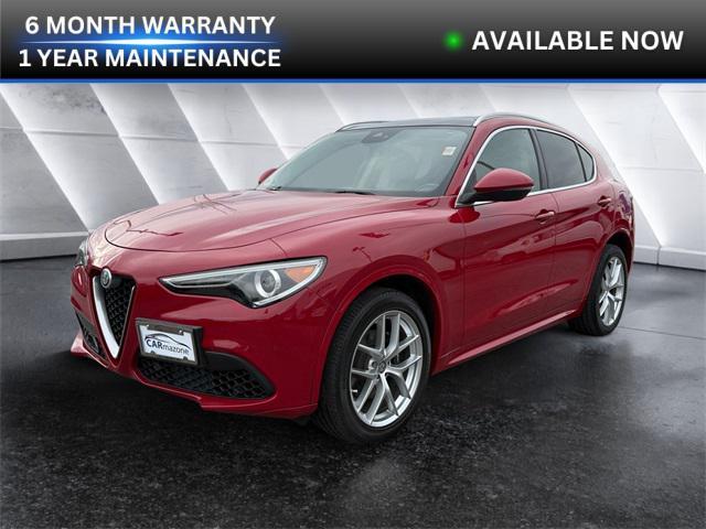 used 2021 Alfa Romeo Stelvio car, priced at $24,972