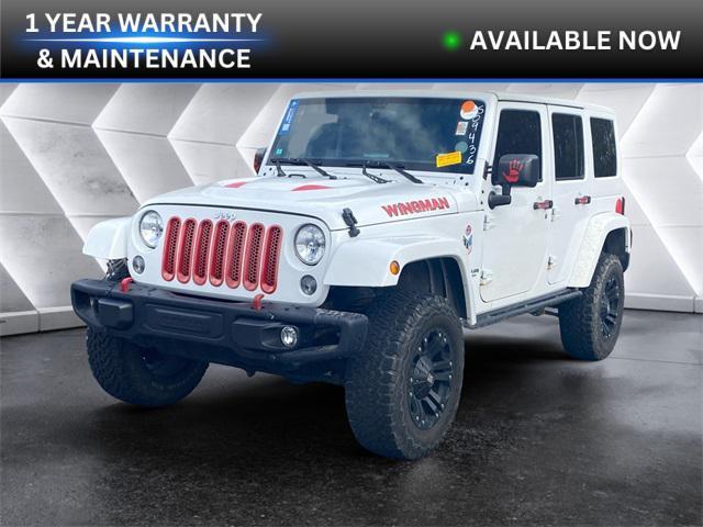 used 2015 Jeep Wrangler Unlimited car, priced at $25,972