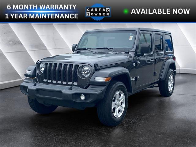 used 2021 Jeep Wrangler Unlimited car, priced at $25,972