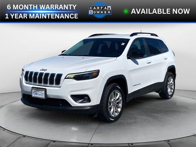 used 2022 Jeep Cherokee car, priced at $18,972