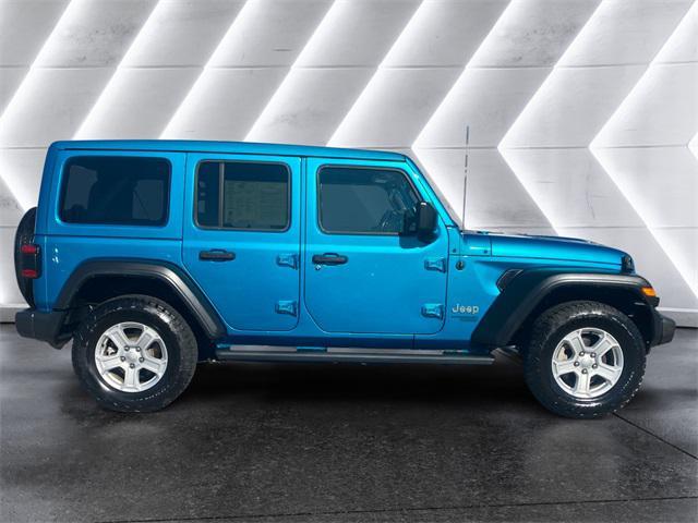 used 2020 Jeep Wrangler Unlimited car, priced at $24,972